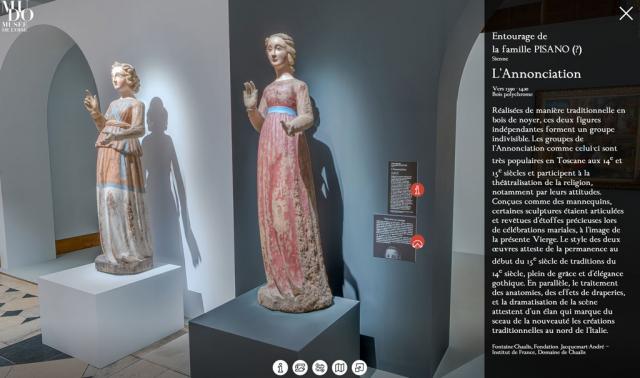 Fonctionnalites cles pour une visite interactive de musee