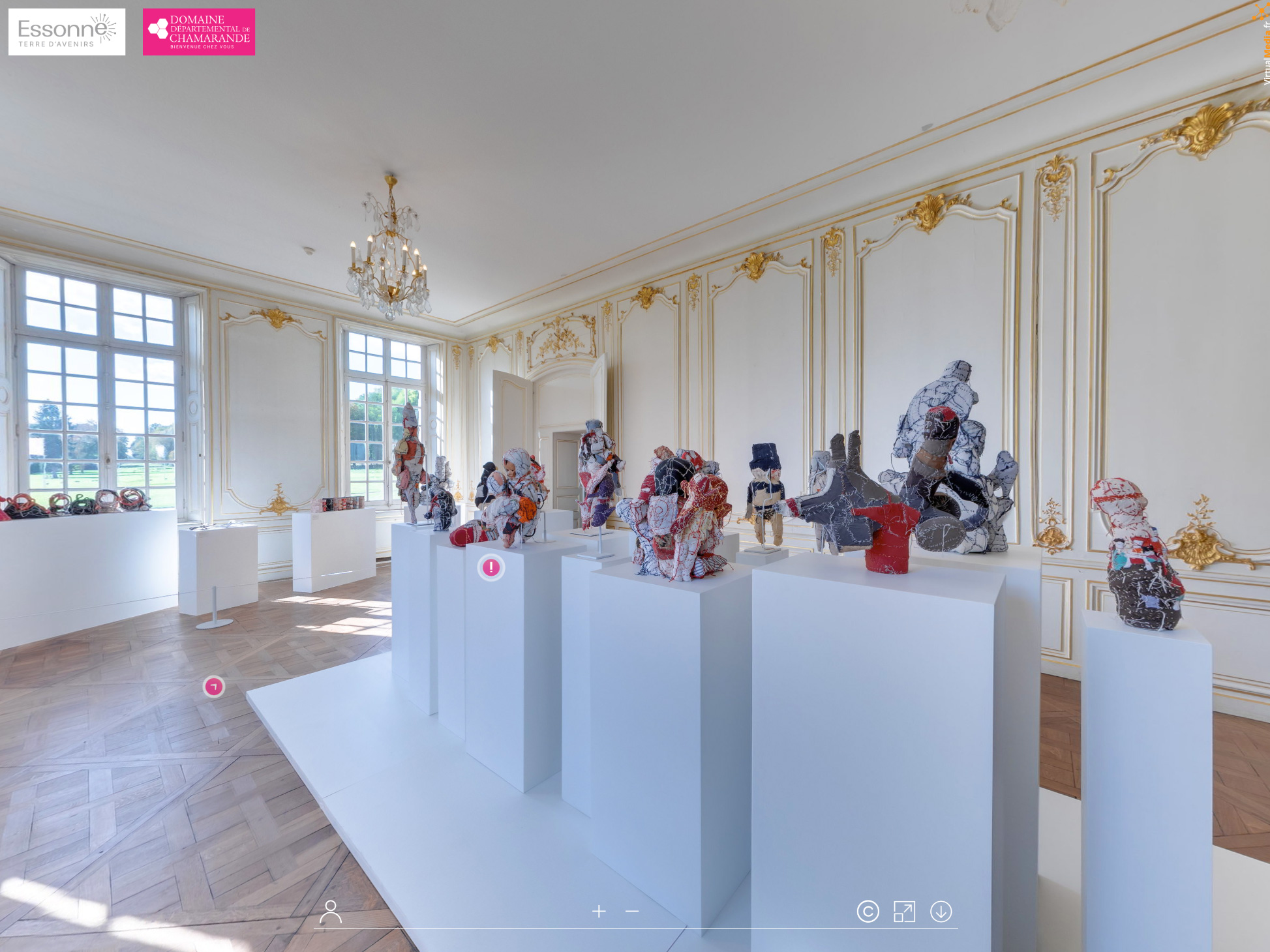 Visite virtuelle 360 exposition chamarande