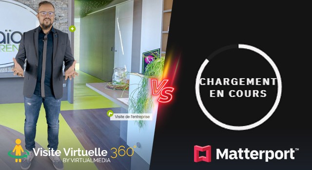 Matterport comparatif chargement