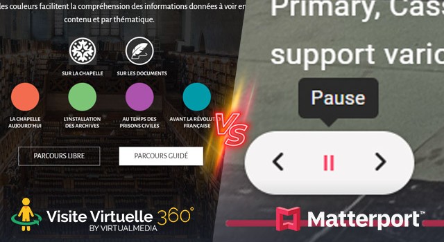 Matterport comparatif scenarisation