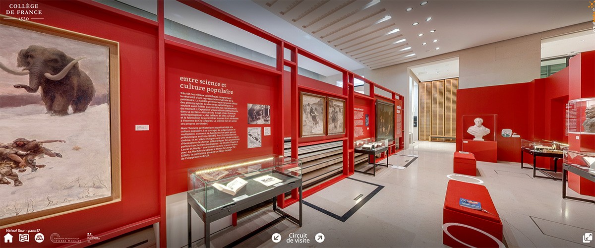 Nouvelle exposition au Collège de France
