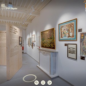 Realisation visite virtuelle 360 exposition musee forcalquier vignette