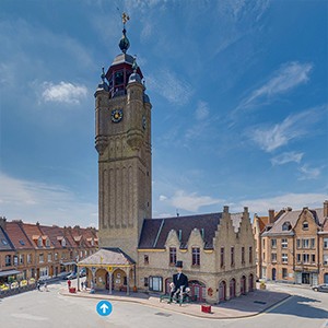 Realisation visite virtuelle 360 guidee beffroi de bergues vignette