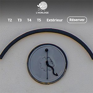 Realisation visite virtuelle 360 hotel tourisme horloge vignette