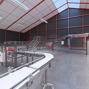 Showroom 3d process industriel